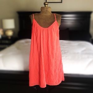 Coral Sun Dress